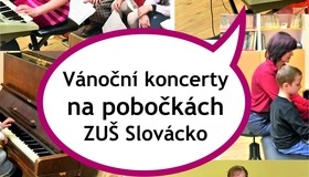 Vánoční koncerty na pobočkách - 2018