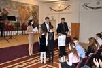 Předávání diplomů předsedou poroty Jiřím Pospíchalem