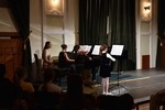 klavírní trio Viktorie Pipalová, Elen Gašparová, Zuzana Presová.